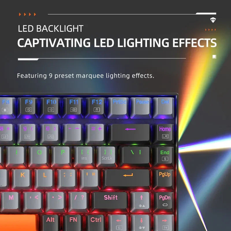 Teclado Mecânico Machenike LED